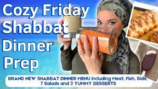 Cozy Shabbat Dinner Prep  After Work Friday Shabbat Routine  How Hubby & Children Help for Shabbat