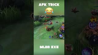 MLBB AFK TRICK  #shorts #mlbb #mobilelegends