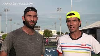 Doubles Drills With Tecau & Rojer
