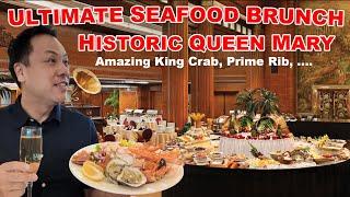 Southern Californias Best Seafood Sunday Brunch Buffet onboard the Queen Mary  King Crab Feast