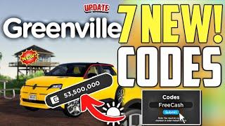 ️UPDATE CODES️GREENVILLE CODES - GREENVILLE CODES 2024 - CODES FOR GRENVILLE