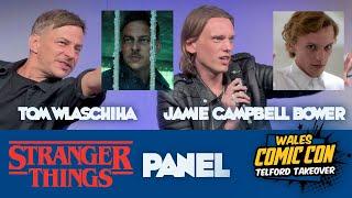 Stranger Things Panel FIXED - Tom Wlaschiha & Jamie Campbell Bower - Wales Comic Con November 2023