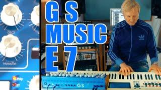 AMAZING sounding analogue poly synth from Argentina GS Music E7