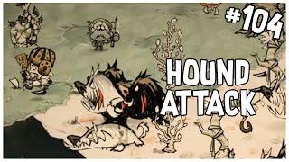 Hound Attack on Hermit Island  Dont Starve Together She Sells Sea Shells Gameplay Part 104