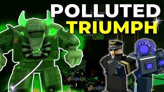 How I beat the new polluted..  Tower Defense Simulator ROBLOX