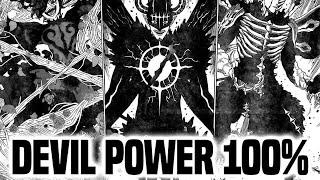 Dark Triad unleashed 100% Of their Devil Power  Black Clover  Manga Series 