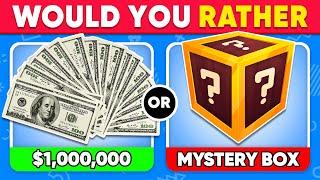 Would You Rather? Mystery Box Edition  Daily Quiz