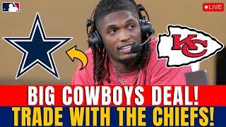 URGENT COWBOYS MAKING A BLOCKBUSTER TRADE WITH KANSAS CITY CHIEFS FOR CEEDEE LAMB? - DALLAS COWBOYS