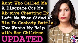 Aunt Helped My Cheating Ex Made Our Custody Battle Hell Calls Me A Disgrace Now Wants My Help AITA