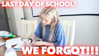 LAST DAY OF SCHOOL  WE FORGOT DADS BIRTHDAY  Family 5 Vlogs