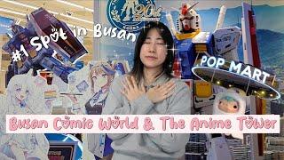 Korea Vlog Lets Explore Busan Comic World and Anime Heaven Samjung Tower