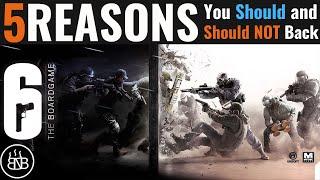 6 Siege The Board Game - 5 Reasons You Should and Should NOT Back It