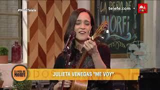 Julieta Venegas canta Me voy - La Peña de Morfi