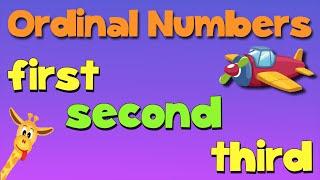 Ordinal Numbers Song