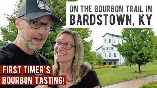 On the Kentucky Bourbon Trail in Historic Bardstown Kentucky for a First Time Bourbon Tasting