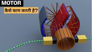 How Electric Motor Work - 3D Animation