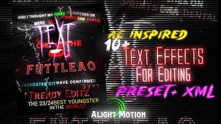 Ae Inspired Badass Text Pack  Alight Motion