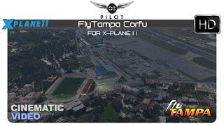 FlyTampa Corfu for X Plane 11  Cinematic Video