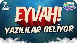 2.Dönem 2.Yazılılar Geliyor 7.Sınıfın Son Yazılılarına Girmeden İzle 