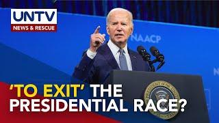 US Pres. Biden weighs exit from 2024 Presidential race