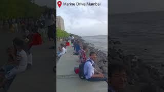 Beautiful Marine drive in Mumbai 