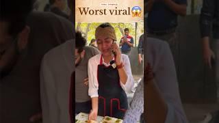 Crying Delhi vada pao girl #girl #viralgirl#delhi #crying #shorts