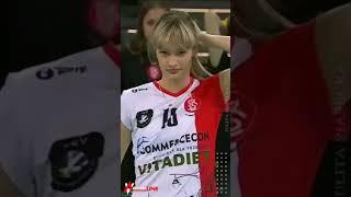 Beautiful Volleyball player Julita PIASECKA #shorts