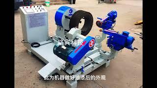 Solid tire grinding machine full automatic