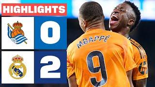 REAL SOCIEDAD 0 - 2 REAL MADRID  HIGHLIGHTS LALIGA EA SPORTS