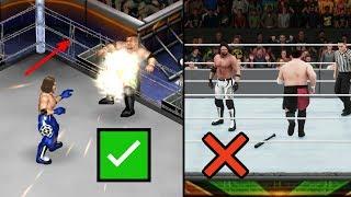 10 Awesome Things You Cant Do In WWE 2K Games WWE 2K19 But Can Do In Fire Pro Wrestling World