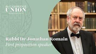 Rabbi Dr Jonathan Romain  This House Believes We Have The Right To Die  Cambridge Union