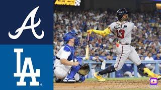 Atlanta Braves Highlights vs The Dodgers ACUÑA MAKES HISTORY  2023 MLB Highlights  83123