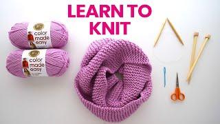 How to Knit a Scarf - no experience needed
