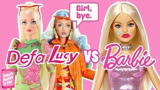 Defa Lucy VS Barbie Should Barbie Be Scared?