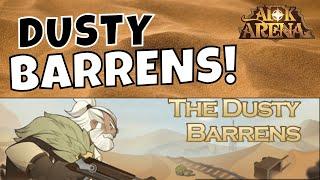 THE DUSTY BARRENS - FAST GUIDE - WANDERING BALLOON AFK ARENA GUIDE