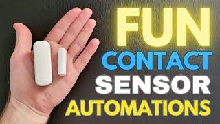 What can you do with a Smart Contact Sensor and Automations?
