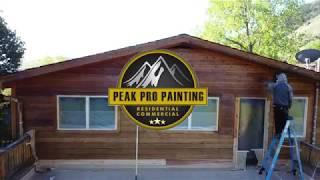 How to Stain - Transparent & Semi-Transparent - Peak Pro Painting - Denver CO