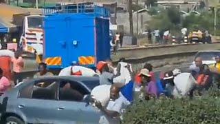 Highway Looters in Nairobi Kenya.  #nairobi #highwaypolice #highway