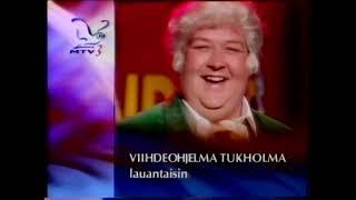 Viihdeohjelma Tukholma -mainos 1993