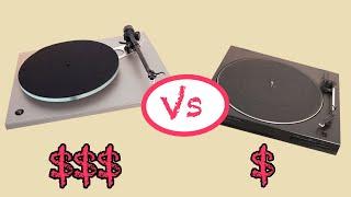 $5 Turntable Vs. $600 Turntable Rega RP3 vs Aiwa PX 80E