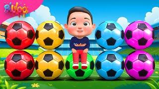 Color Balls  Finger Family  BluLoo Nursery Rhymes & Kids Songs