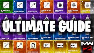 How to get EVERY SCHEMATIC *EASY* in MW3 Zombies Ultimate Guide ALL Schematics Guaranteed Best Way