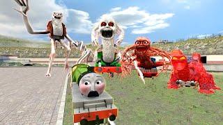 Building a Thomas Train Chased By Thomas Train in Garrys Mod