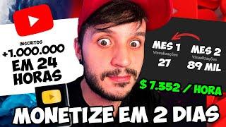 Como GANHAR INSCRITOS e CRESCER RÁPIDO No Youtube