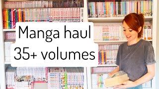 Manga haul Preorders reprints and OOP manga