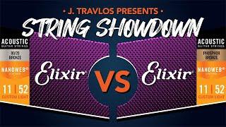 String Showdown Elixir 8020s VS Elixir Phosphor Bronze Acoustic Guitar Strings