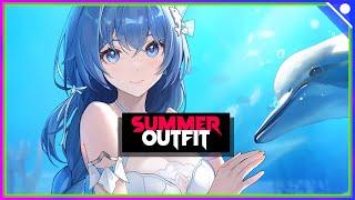 Aether Gazer  Artic Abyss Poseidon - Purest Blue summer outfit showcase