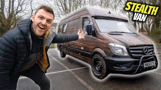 The Ultimate Camouflaged Stealth Campervan 24hr camping experience