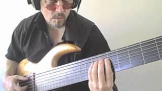 A Lasting Ember on solo 7 string Fretless Bass by Eric Czar