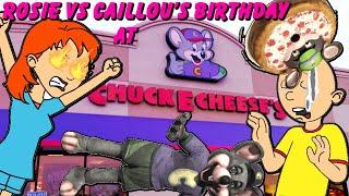 Rosie Misbehaves At Chuck E Cheese And Ruins Caillous 15th Birthday And Gets Grounded
